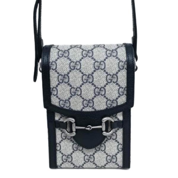 【美品】 グッチ GGスプリーム ホースビット ショルダーバッグ 625615 GUCCI（グッチ） ショルダーバッグ 625615 ホースビット 1955 GG