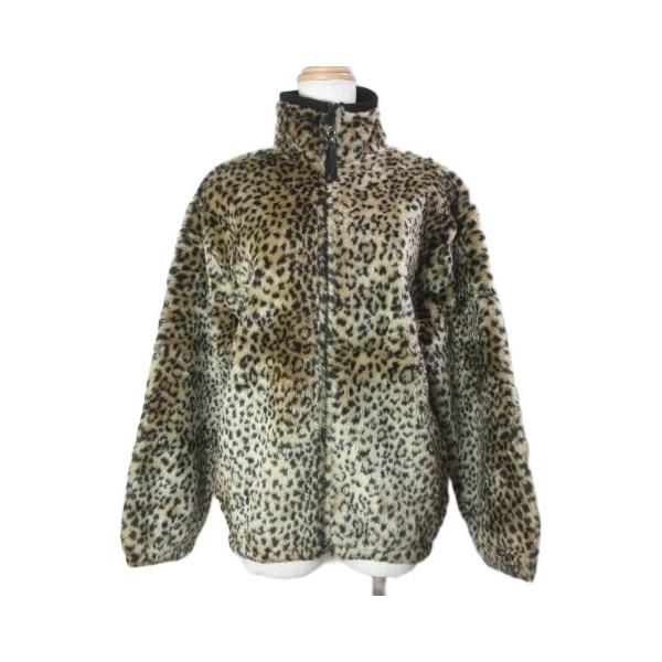 ANNA SUI（アナスイ） ボアジャケット エコファー ブルゾン レオパード 