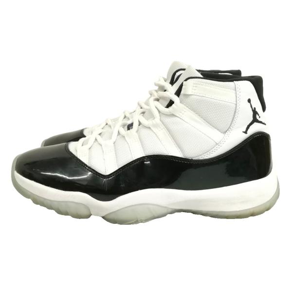 ナイキ NIKE 378037-100 AIR JORDAN 11 Retro Concord エアジョーダン11 レトロ コンコルド 27cm ブラック ホワイト メンズ