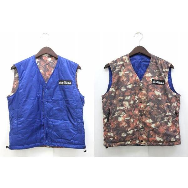 WILD THINGS リバーシブルプリマロフト半袖ベスト