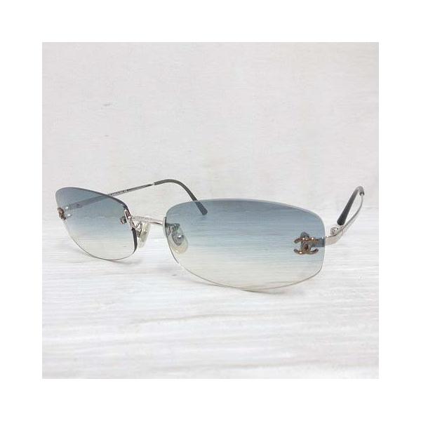 【付属品付き】CHANEL シャネル ココマーク リムレス サングラス 4002 CHANEL シャネル サングラス リムレス ココマーク 54▫︎19 130