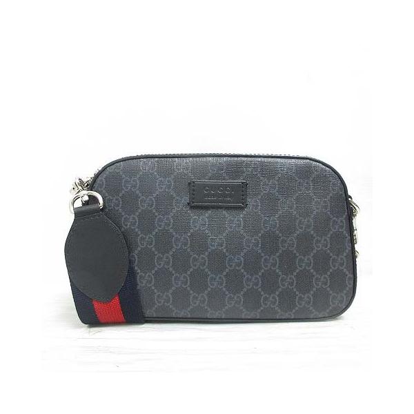 美品GUCCI GGスプリーム ショルダーバッグ GUCCI（グッチ） 美品 574886 GGスプリーム レザー ショルダー バッグ