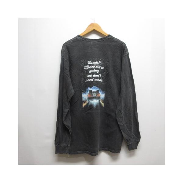 バックトゥザフューチャー BACK TO THE FUTURE 長袖 Tシャツ M 