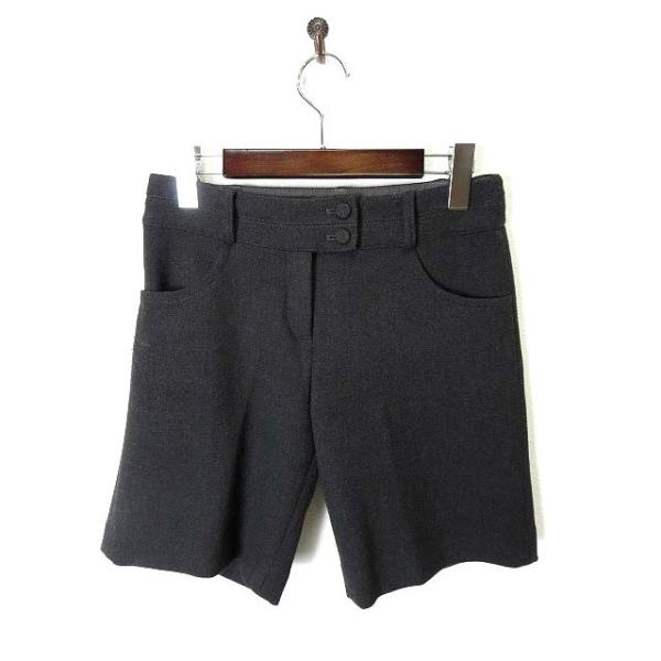 ルカ LUCA ショートパンツ ハーフパンツ S チャコールグレー レディース