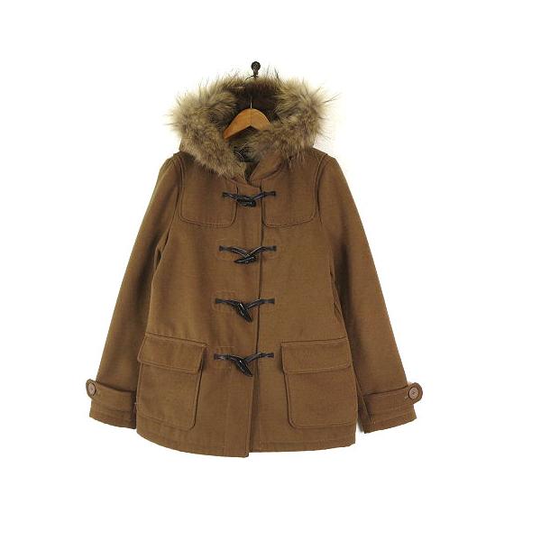 ノーブル NOBLE コート ダッフルコート ラクーン ファー フード