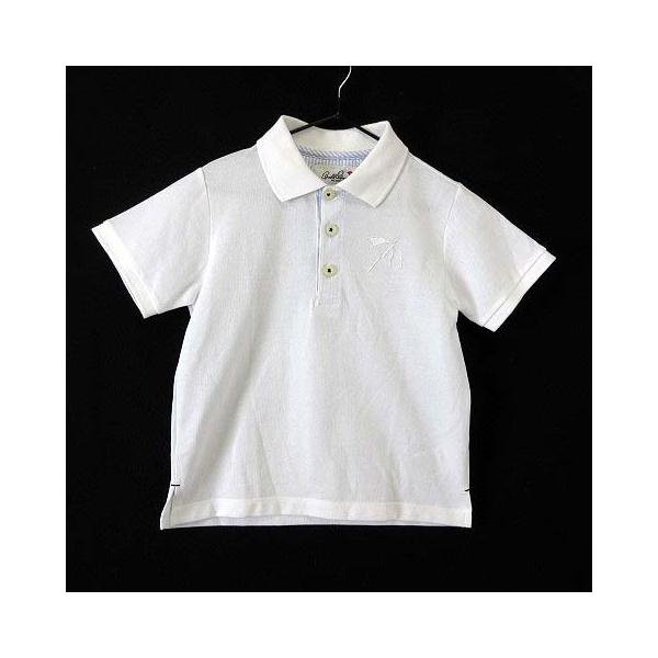 アーノルドパーマー Arnold Palmer シャツ ポロシャツ ロゴ 刺繍 コットン 鹿の子 半袖 125 白 ホワイト 男の子 KIDS キッズ【ブランド】アーノルドパーマー Arnold Palmer【表記サイズ】125【実寸サイズ...