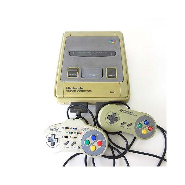 ニンテンドー 任天堂 Nintendo スーパーファミコン スーファミ 本体 コントローラー2個 SHVC-001 初期 ロトロ ゲーム機 レア 希少【実寸サイズ】ヨコ19cm、タテ24cm　【色】画像参照【状態】◆動作未確認のため、ジャン...
