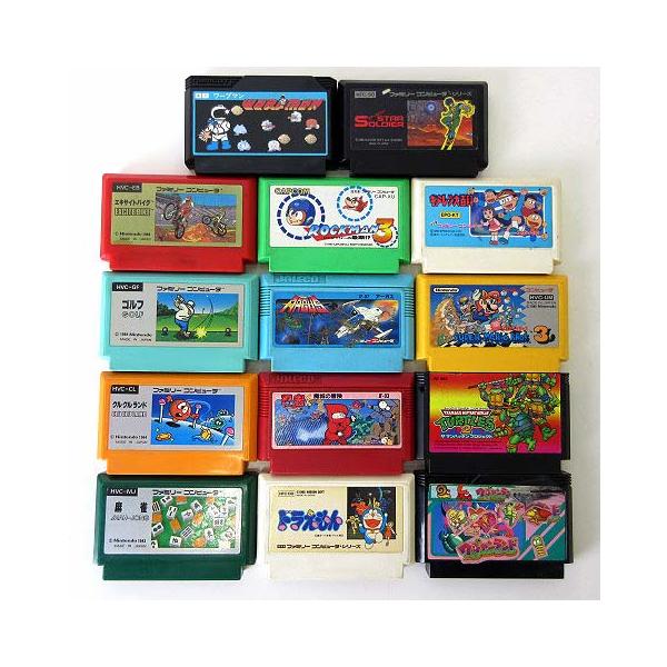 ジャンク 初代 ファミコン ソフト 14個 セット 任天堂 ゴルフ 麻雀