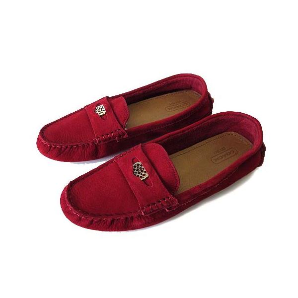 COACH（コーチ） ドライビングシューズ モカシン ローファー ロゴ