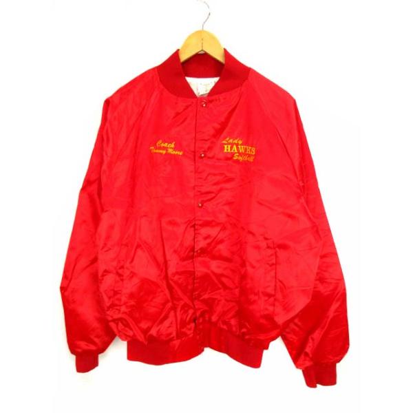 AUBURN SPORTS WEAR スタジャン ナイロンジャケット ブルゾン