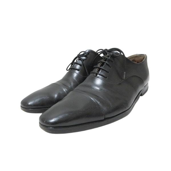 美品 ✨️ MAGNANNI 内羽根 ストレートチップ 41 黒 マグナーニ MAGNANNI ビジネスシューズ ドレスシューズ ストレート