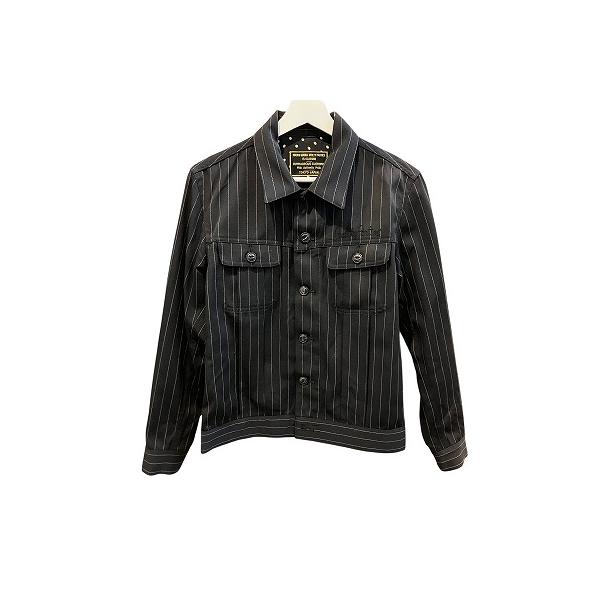 WACKO MARIA（ワコマリア） トラッカージャケット ストライプ ボタン