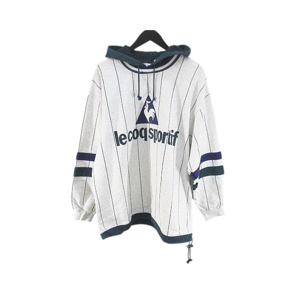 ルコックスポルティフ le coq sportif ストライプ柄 長袖