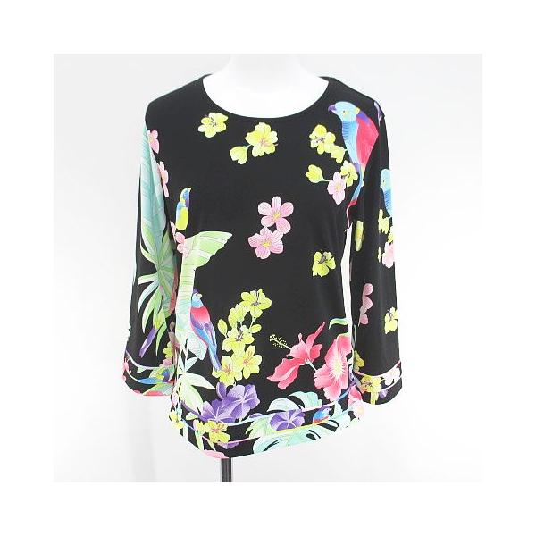 未使用品 レオナールスポーツ LEONARD SPORT 花柄 フラワー 長袖