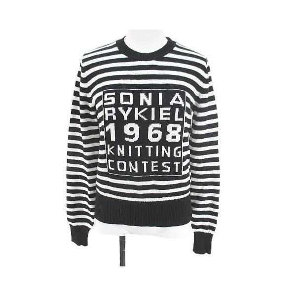 ソニアリキエル SONIA RYKIEL ボーダー 長袖 ニット セーター
