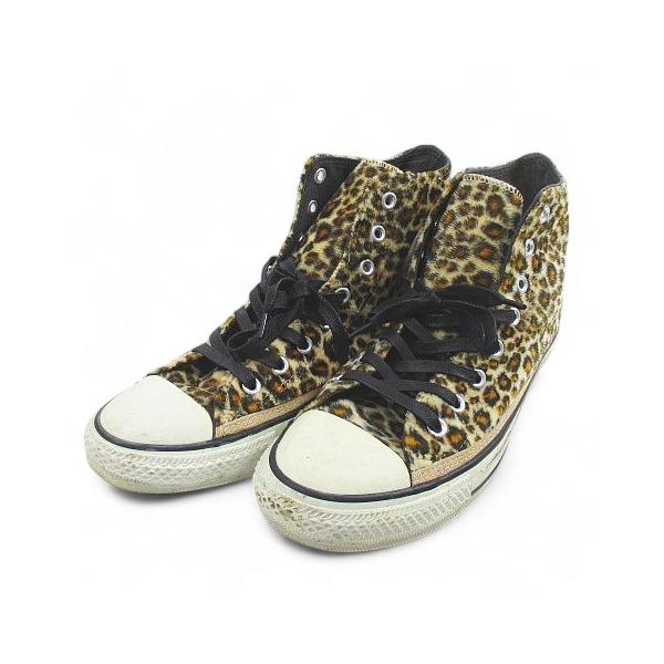 Pippichic レオパードハラコシューズとコンバース2点おまとめ Pippichic レオパードハラコシューズとコンバース2点おまとめ