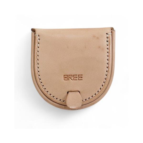 breeコインケース馬蹄形、ヌメ革、美品 BREE ブリー コインケース ヌメ革 馬蹄型 小銭入れ 本革 レザー