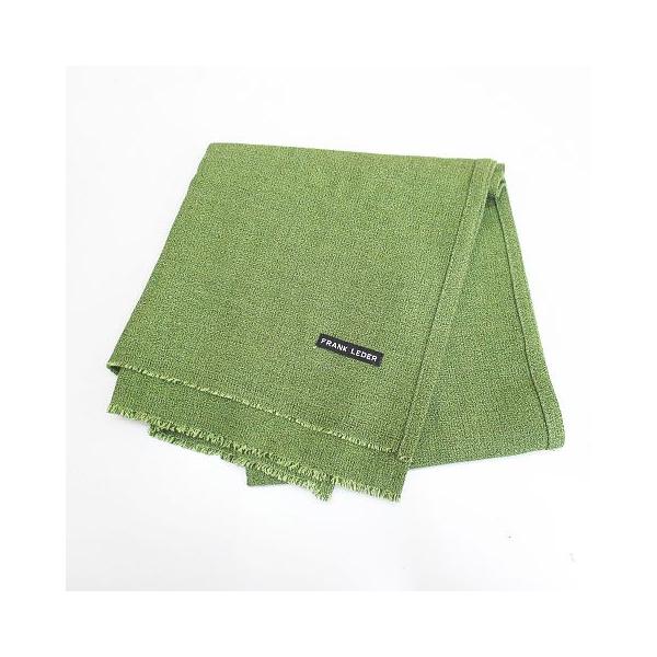 フランクリーダー FRANK LEDER ストール マフラー 緑系 グリーン