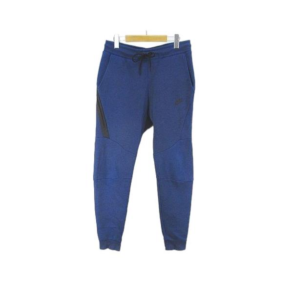 ナイキ テックフリースパンツL ブルー NIKE TECH FLEECE NIKE ナイキ テックフリース パンツ ロング丈 ジョガーパンツ