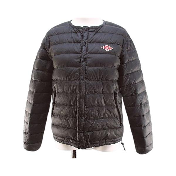 ダントン DANTON EF-593 ダウン ジャケット 34 緑系 ダークグリーン