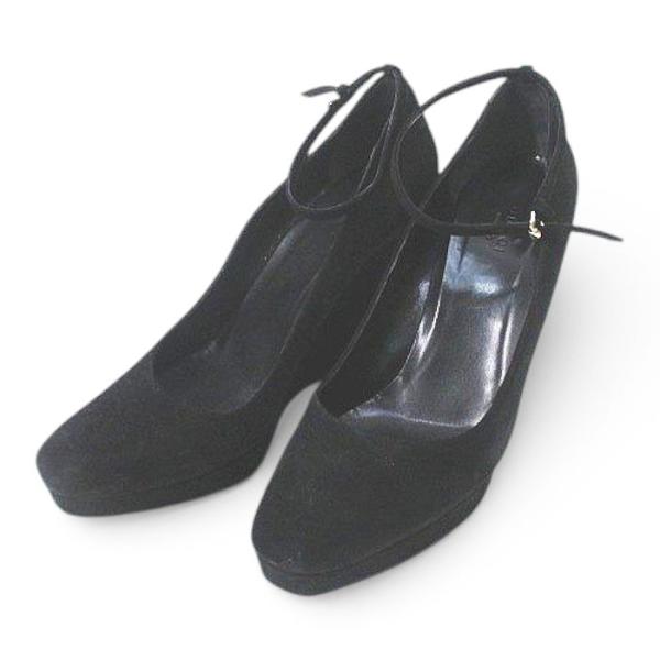 GUCCI（グッチ） パンプス ウェッジソール アンクルストラップ