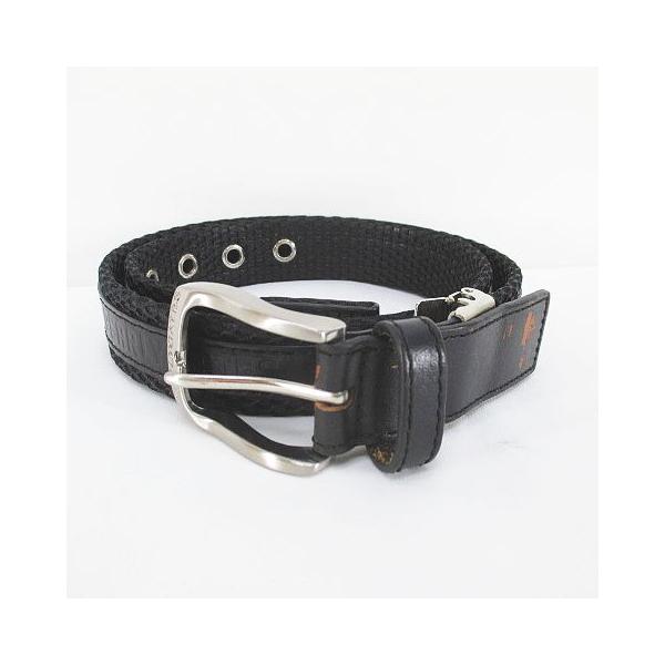 パーリーゲイツ PEARLY GATES ゴルフウェア プレーンベルト 黒系