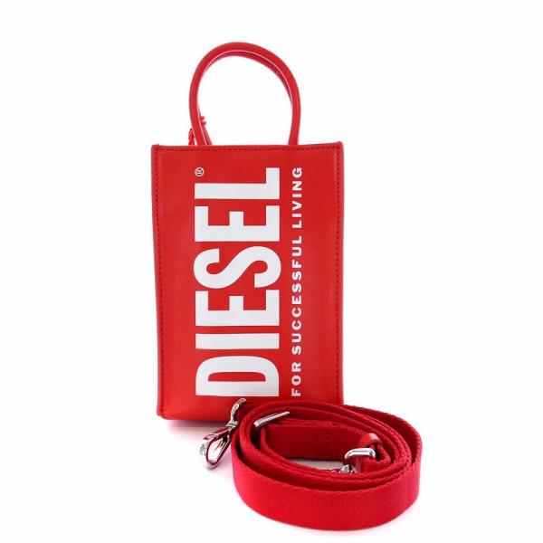 人気 DIESEL レッドオーバーロゴバック rahathomedesign.com