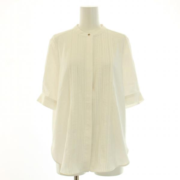 美品★ユナイテッドアローズ 半袖ブラウス　フレア　ピンタック　パフスリーブ 近年 ユナイテッドアローズ 半袖ブラウス フレア ピンタック