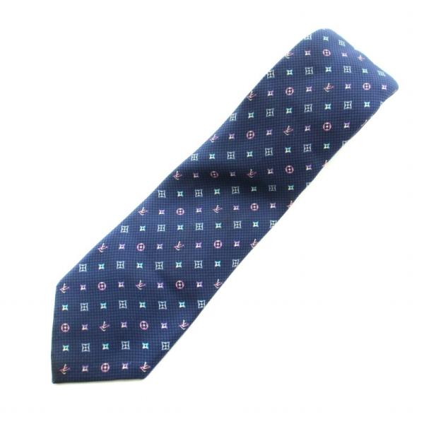 K2466 未使用!! ルイヴィトン ネクタイ・モノグラム ハーロー 8cm K2466 未使用!! ルイヴィトン ネクタイ・モノグラム ハーロー