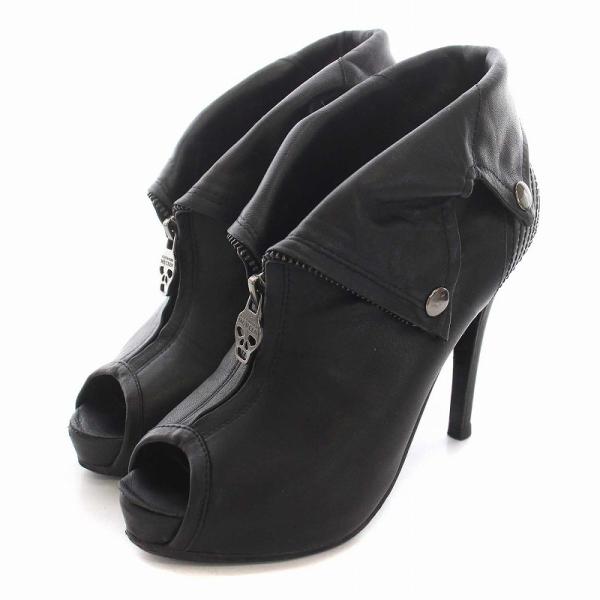 アレキサンダーマックイーン ALEXANDER MCQUEEN ショートブーツ 