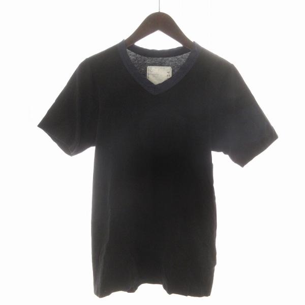 美品 サカイ Sacai 花柄シフォン異素材切替カットソー Tシャツ 2 黒 美品 サカイ Sacai 花柄シフォン異素材切替カットソー Tシャツ 2