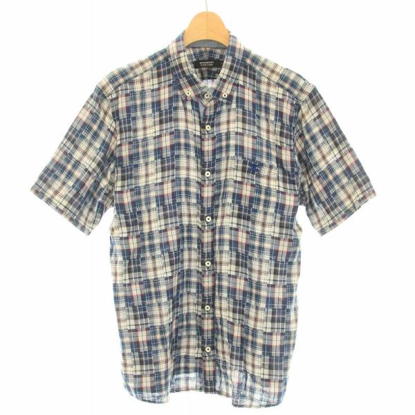 BURBERRY BLACK LABEL バーバリーブラックレーベル ボタンダウンシャツ 