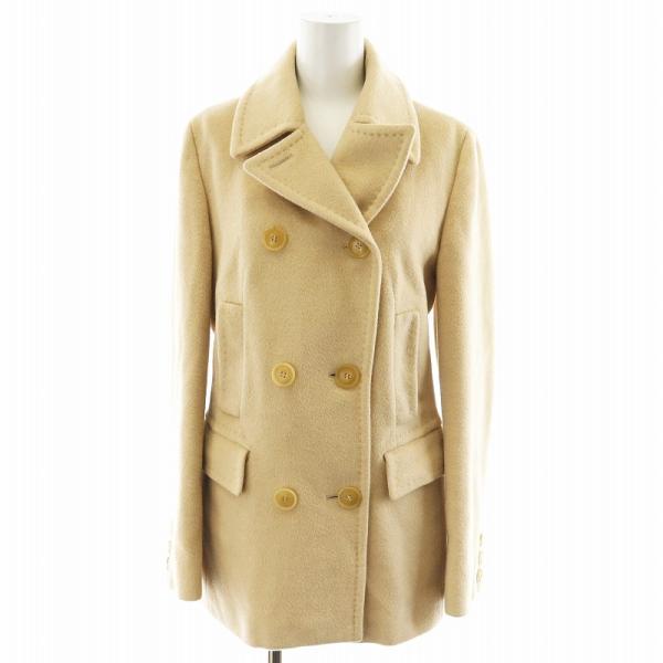 白タグ　マックスマーラ　ピーコート Max Mara マックスマーラ MAX MARA 白タグ ピーコート Pコート