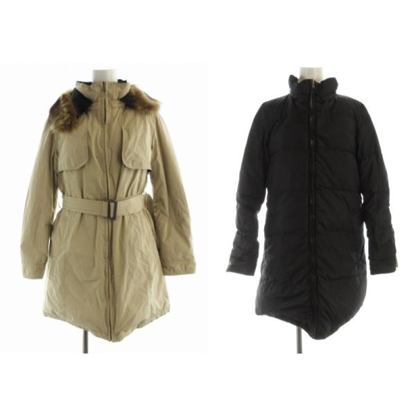 【新品未使用】INDIVIインディヴィラクーンファーウールコートアウター2way INDIVI インディヴィ ダウンコート ロング ラクーンファー アウター