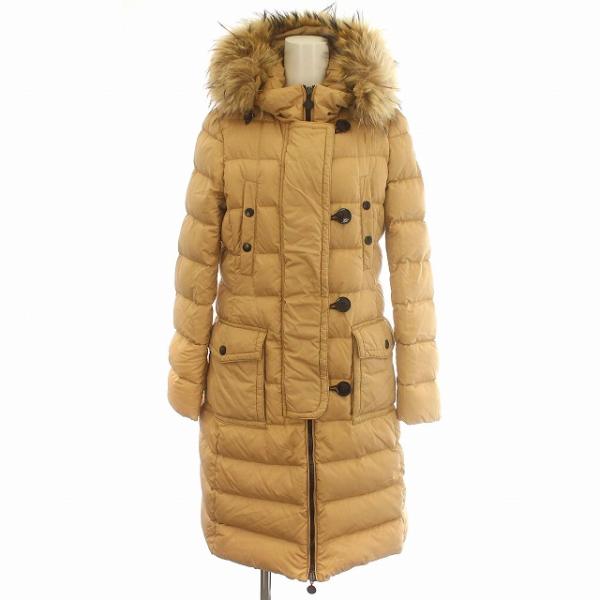 MONCLER（モンクレール） ダウンコート GENEVRIER GIUBBOTTO ファー 