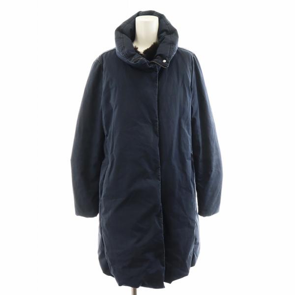 ウールリッチ WOOLRICH ダウンコート ロング丈 コットン アウター S 紺
