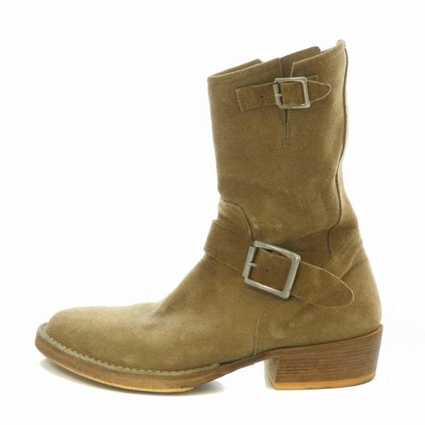 未使用級　ノンネイティブ ブーツ　nonnative ラグスマックレガー　41 ノンネイティブ nonnative RAGS MCGREGOR BIKER ZIP UP BOOTS バイカー