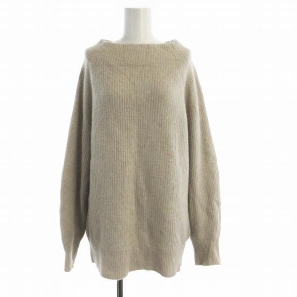 MARK&LONA ニットセーター ベージュ 40 日本製 MARK&LONA ニットセーター ベージュ 40 日本製