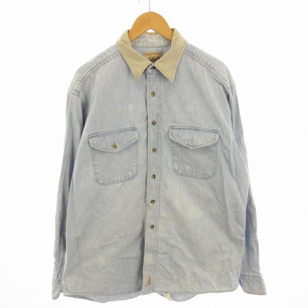 Woolrich デニムシャツ ライトブルー Woolrich デニムシャツ ライトブルー - メルカリ