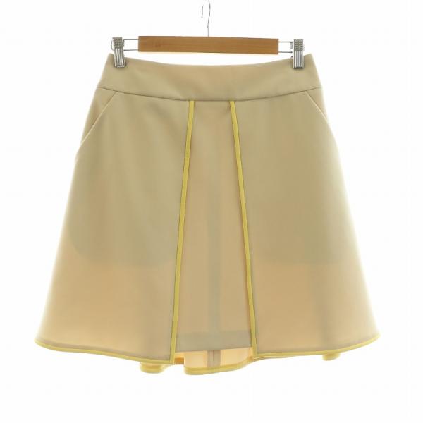 DAISY LIN for FOXEY / スカート/40/ポリエステル/BRW/33370-PASFE401P デイジーリンフォクシー DAISY LIN For FOXEY フレアスカート ひざ丈