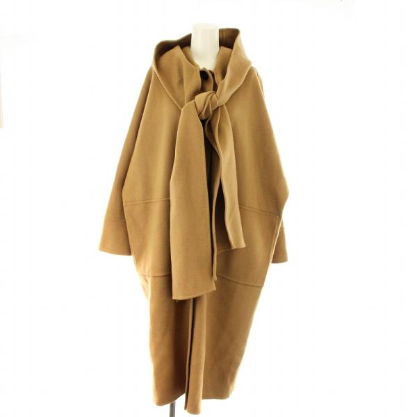 ZARA ザラ ロングコート フーディ アウター XS 茶 80089348-4 ZARA ザラ ロングコート フーディ アウター XS 茶 80089348-4