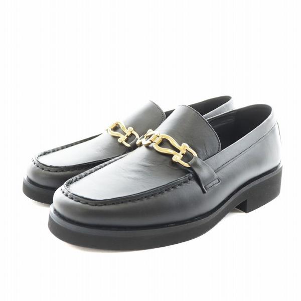 カミナンド caminando SIGNATURE LOAFERS ローファー 7 黒 ブラック