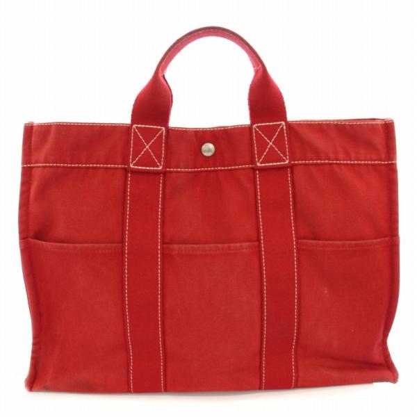 美品！正規品 エルメス キャンバストート フールトゥ 美品 HERMES エルメス フールトゥ MM キャンバス トートバッグ