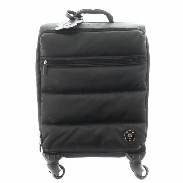 MARY QUANT ジャカードドットデイジー キャリーケース（ブラック）完売品