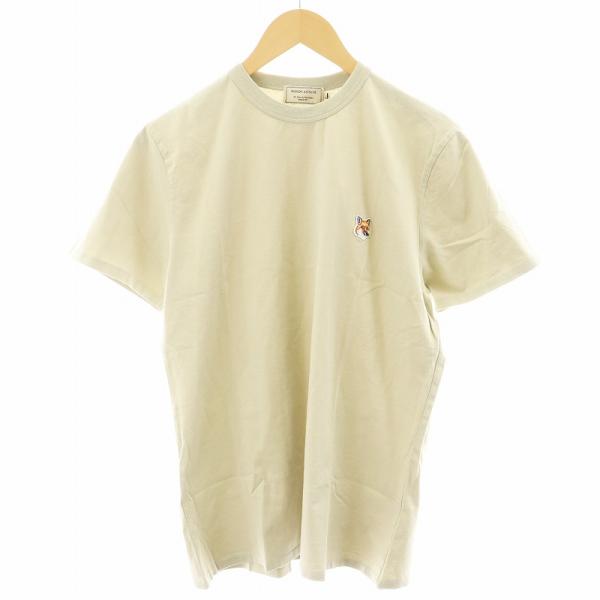 未使用品 メゾンキツネ MAISON KITSUNE FOX HEAD PATCH TEE T 未使用品 メゾンキツネ MAISON KITSUNE FOX HEAD PATCH TEE T