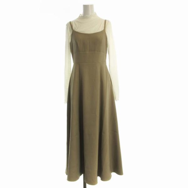 【新品タグ付き】SNIDEL プリーツキャミワンピース ベージュ系 SN1728EW12536_fw_thumbM.jpg