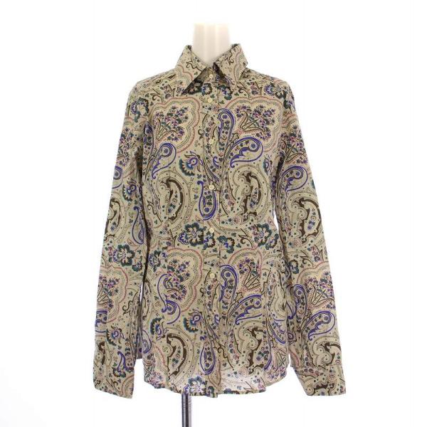 ETRO（エトロ） シャツ ブラウス 長袖 レギュラーカラー ペイズリー柄