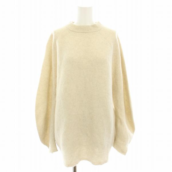 イエナ IENA 22AW ウールカシミヤラグランクルーネックプルオーバー