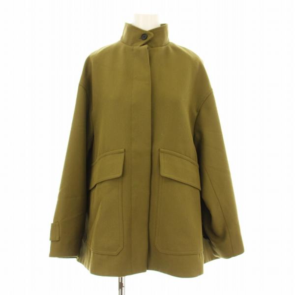 【美品】FORFORMO フォルフォルモ スタンドカラー フレア ウールコート フォルフォルモ FORFORMO 722301 スタンドカラーコート フレア ウール