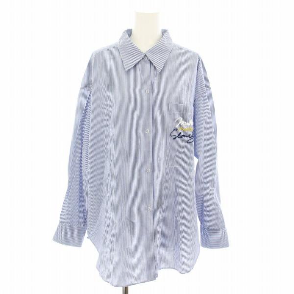 スピック&スパン Spick&Span 25SS 刺繍オーバーシャツ ブラウス 長袖